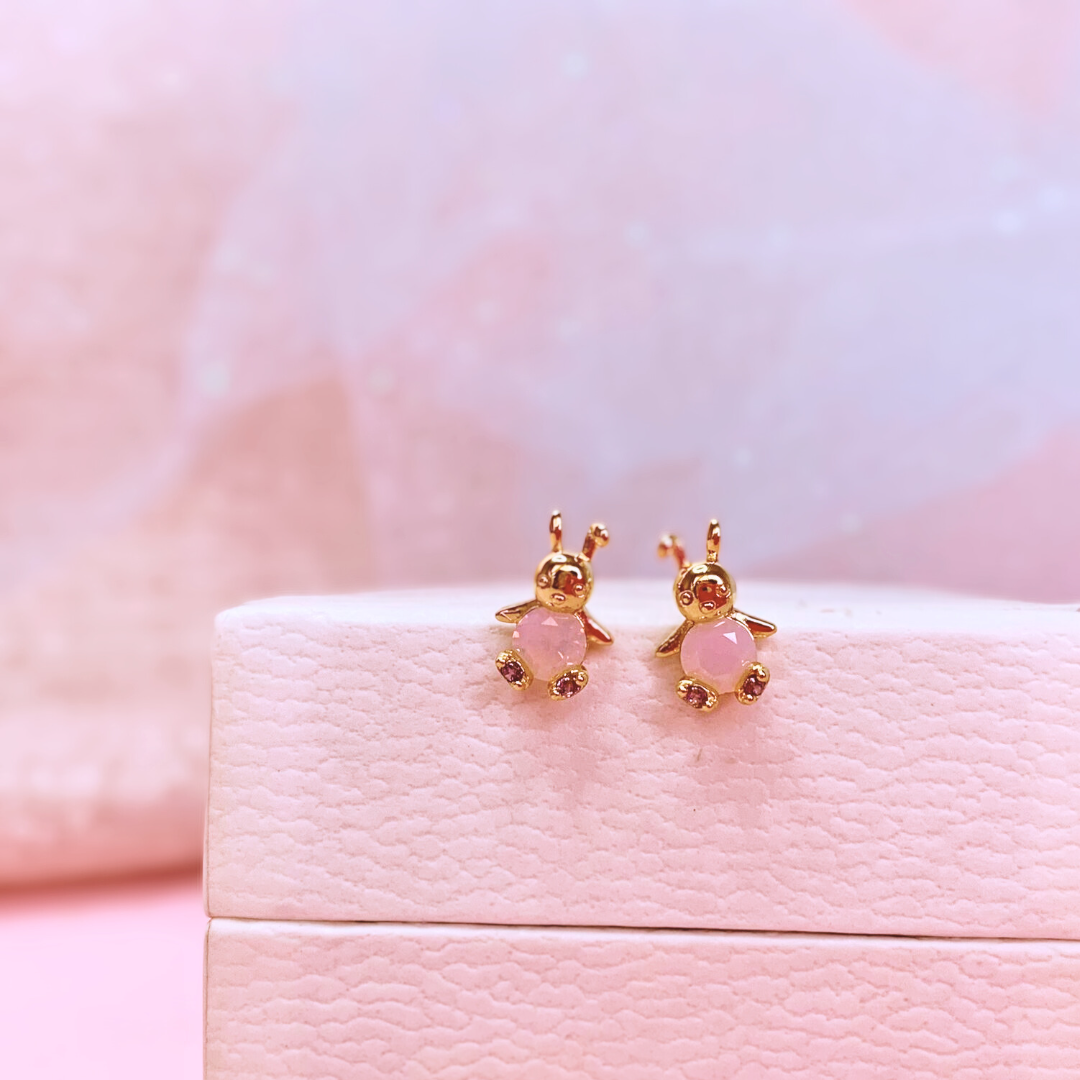 Arete Bunny Rose
