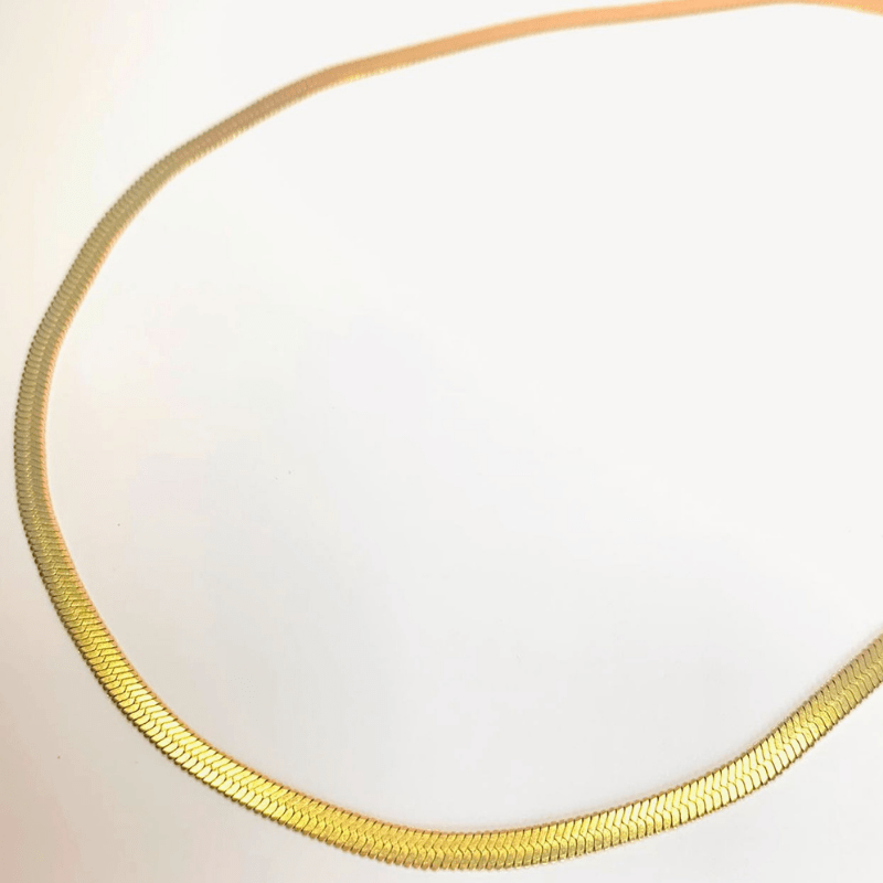 Collar Gold Snake
