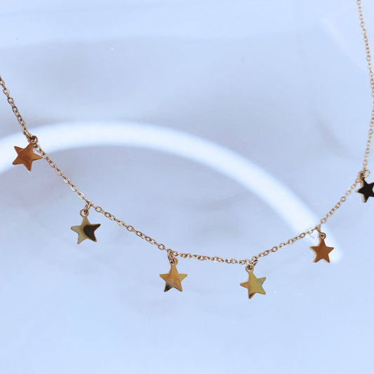 Collar Golden Stars